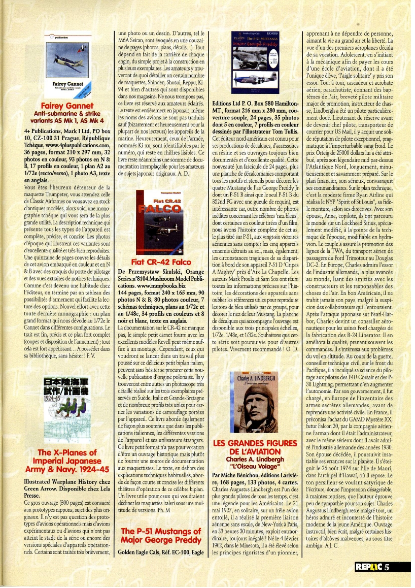 Replic 192 - SAAB Lansen, Fokker DR. I, Curtiss H-75, Sea Fury